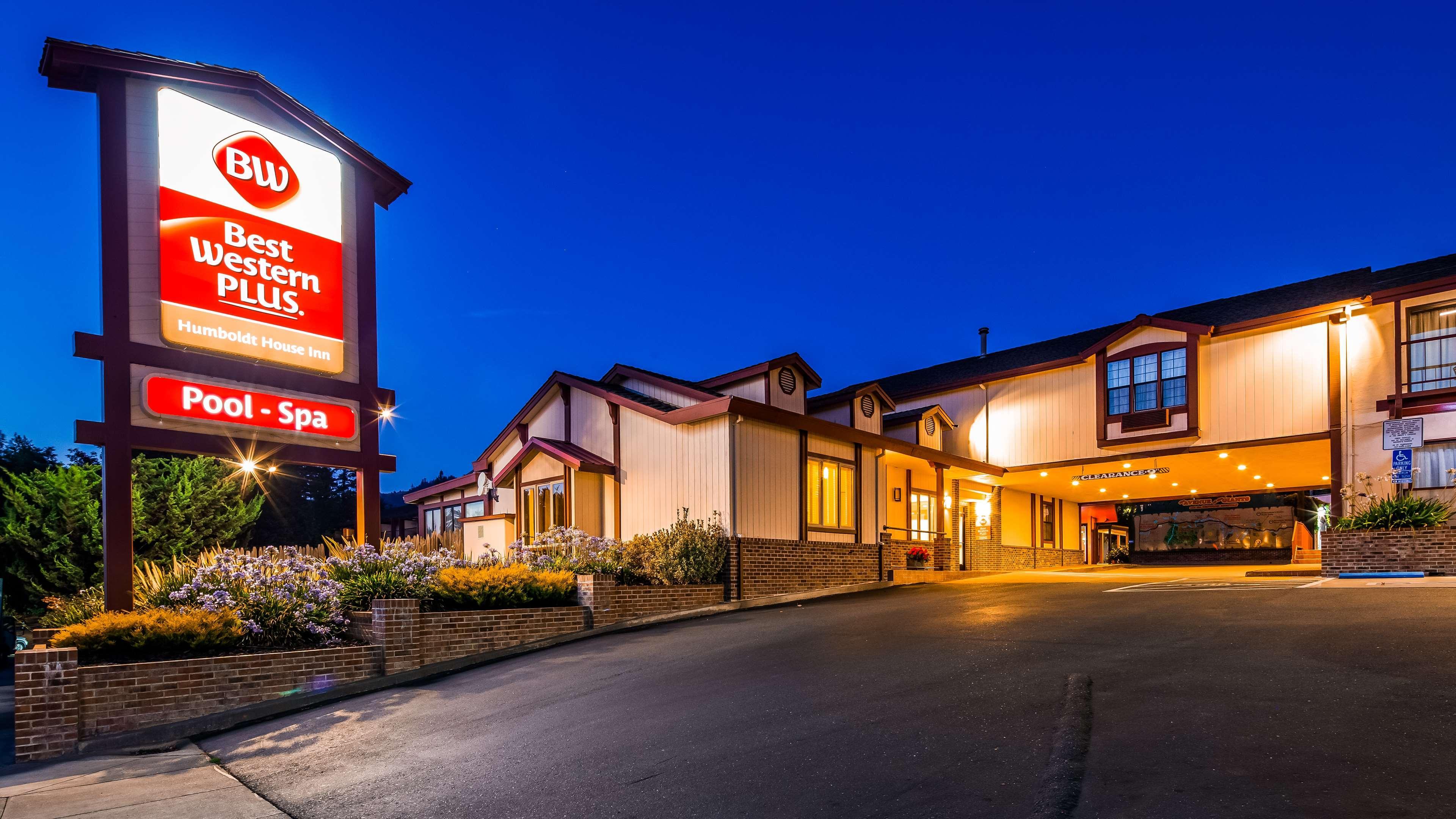 Best Western Plus Humboldt House Inn Гарбервилл Экстерьер фото